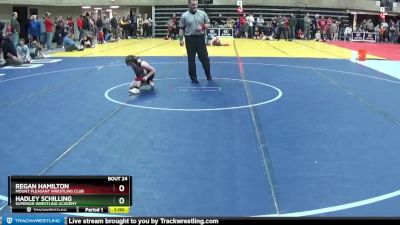 80 lbs Round 1 - Hadley Schilling, Superior Wrestling Academy vs Regan Hamilton, Mount Pleasant Wrestling Club