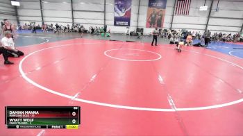 80 lbs Rd# 5- 3:45pm Friday Final Pool - Wyatt Wolf, Crass Trained vs Damian Manna, Maryland GOLD