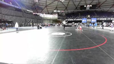 71 lbs Champ. Round 2 - Weylin Bliss, Blaine Barracudas Wrestling Club vs Emilio Mireles, Prosser Wrestling Academy