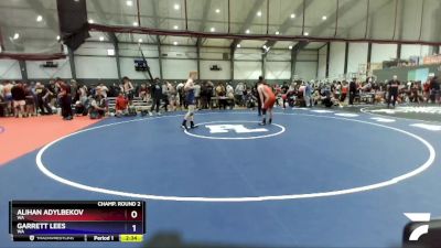 215 lbs Champ. Round 2 - Alihan Adylbekov, WA vs Garrett Lees, WA