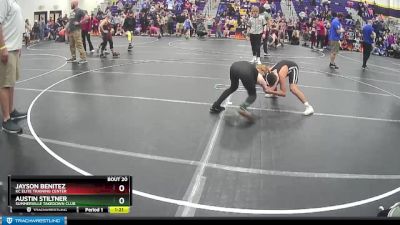 100 lbs Round 2 - Austin Stiltner, Summerville Takedown Club vs Jayson Benitez, KC Elite Training Center