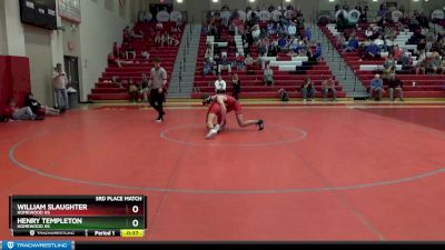 147 lbs 3rd Place Match - Henry Templeton, Homewood HS vs William Slaughter, Homewood HS