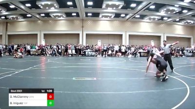 165 lbs Round Of 64 - Dmarcus McClammy, Grindhouse WC vs Bryan Iniguez, Top Dog WC