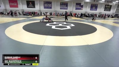 160 lbs Semifinal - Gunnar Garelli, Izzy Style Wrestling vs Ray Gulmatico IV, Askren Wrestling Academy