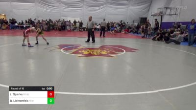 75 lbs Round Of 16 - Lincoln Sparks, Souderton vs Bronson Lichtenfels, New Florence