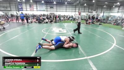 165 lbs Placement (4 Team) - Jackson Stegall, D1 ELITE vs DMarcus Thompson, NORTH CAROLINA WRESTLING FACTORY - BLUE