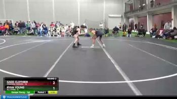 120 lbs Round 2 (4 Team) - Gage Clothier, Montana Maroon vs Ryan Young, All Stars