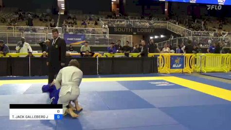 TRAVIS JACK GALLEBERG JR vs LUKE MICHAEL SENDINO JOLITO 2024 Pan Jiu Jitsu IBJJF Championship