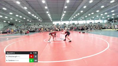 145 lbs Rr Rnd 1 - Austen Slaybaugh, Hillbilly Hammers vs Antonio Cedeno, RedNose Wrestling School - HS