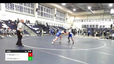 215 lbs Consi Of 8 #2 - Thomas Morgan, Newtown vs Brian Gonzalez, Bunnell