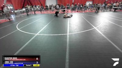 102 lbs Quarterfinal - Hunter Reid, Prairie Du Chien Wrestling Club vs Obie Vee, CrassTrained: Weigh In Club