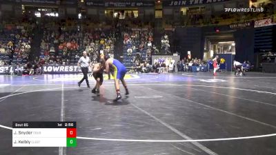 285 lbs Prelims - Jarrod Snyder, Cal State Bakersfield vs John Kelbly, Cleveland State