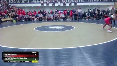 165 lbs Round 1 (16 Team) - Dylan Bland, Alexander vs Jackson Bartholomew, Marist School