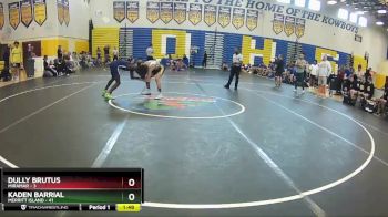 113 lbs Quarterfinals (8 Team) - Kaden Barrial, Merritt Island vs Dully Brutus, Miramar