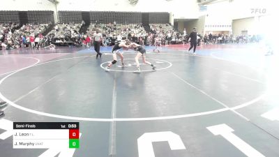 96-J2 lbs Semifinal - Jameson Leon, F.L.O.W. vs John Murphy, Unattached