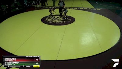 84 lbs Placement (4 Team) - Shane Kramer, Hutchinson vs Kash Ward, Grand Rapids