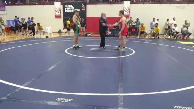 74 kg Round Of 128 - Justin Ritchie, Ohio vs Clay Radenz, Gorilla Wrestling Club, Inc