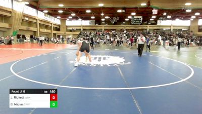 215 lbs Round Of 16 - Jake Rickett, Glen Rock vs Bryann Mejias, Cliffside Park