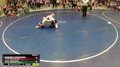 86 lbs Round 2 - Stihl Bulloch, Iron Co Wrestling Academy vs Maverick Mortensen, Aviator Wrestling Club