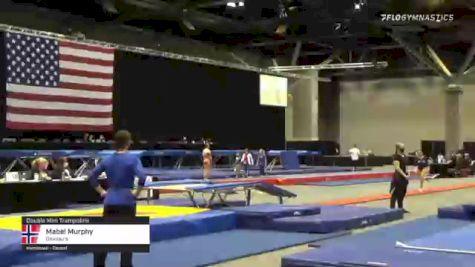 Mabel Murphy - Double Mini Trampoline, DeVeau's - 2021 USA Gymnastics Championships