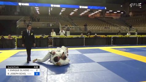 YDALVIS ENRIQUE OLIVEROS vs BRIAN JOSEPH SCHELL 2024 Pan Jiu Jitsu IBJJF Championship