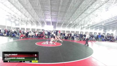 215 V Quarterfinal - Athanasios Johnson, Murray V vs Dallin Sweat, Manti V