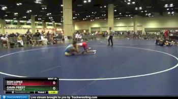 152 lbs Round 7 (8 Team) - Gavin Priest, Nauman Yellow vs Dom Lopez, Iowa Black