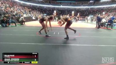 175-3A Quarterfinal - Dilan Ruiz, La Junta vs Isaiah Johnson, Resurrection Christian