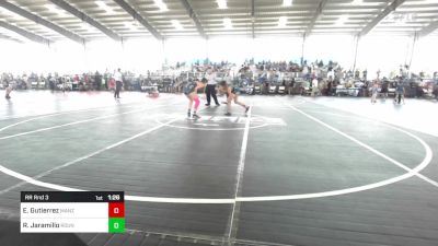 109 lbs Rr Rnd 3 - Emma Gutierrez, Manzano vs Reagan Jaramillo, Round Valley High School