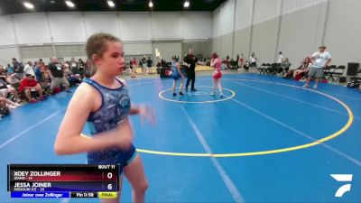 117 lbs Quarters & 1st Wb (16 Team) - Taylor Hood, Idaho vs Audrey Scherer, Missouri Ice