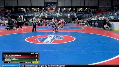 5A-190 lbs Cons. Round 2 - Adam Carroll, Centennial vs Cal Rockenbach, Flowery Branch