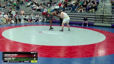 285 lbs Quarters & 1st Wb (16 Team) - Jamari Mundy, Morgan County vs Hayden Roy, Lumpkin Co.