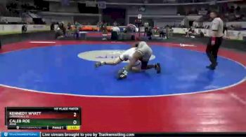 5A-6A 182 1st Place Match - Kennedy Wyatt, Gardendale Hs vs Caleb Roe, Arab