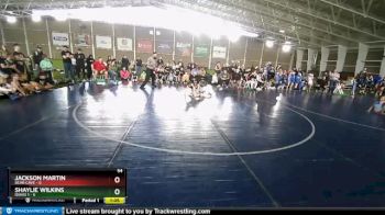 54 lbs Quarters & Wb (16 Team) - Shaylie Wilkins, Idaho 1 vs Jackson Martin, Bear Cave