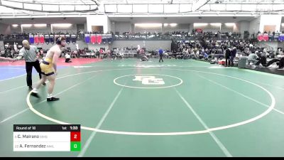 170 lbs Round Of 16 - Chad Mairano, Simsbury vs Angelo Fernandez, New Milford