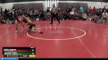 129 lbs Round 3 (8 Team) - Andrew Moro, Junior Terps Xtreme (MY) vs Knox Verbais, Team Gotcha (IL)