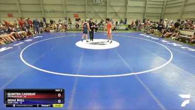 138 lbs Round 3 - Quinten Cassiday, Michigan Blue vs Noah Bull, Team Utah