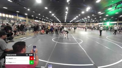 83 lbs Consi Of 8 #2 - Brahnan Heidt, Unattached vs Vander Tran, Gold Rush Wr Acd