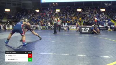 105 lbs Quarterfinal - Gabriel Gallo, Owen J. Roberts vs Liam Williams, State College