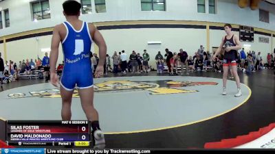 145 lbs Cons. Round 4 - Silas Foster, Legends Of Gold Wrestling vs David Maldonado, Merrillville Pirates Wrestling Club