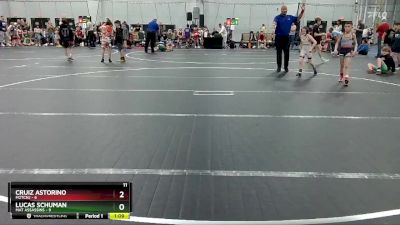 60 lbs Round 3 (4 Team) - Cruiz Astorino, M2TCNJ vs Lucas Schuman, Mat Assassins