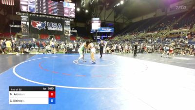 180 lbs Rnd Of 32 - Maria Aiono, Nevada vs Cheya Bishop, Illinois