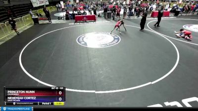 63 lbs Quarterfinal - Princeton Nunn, California vs Nehemiah Cortez, Unattached