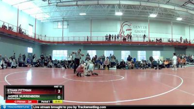 106 lbs Cons. Round 1 - Ethan Pittman, Club Madison vs Jasper Nurrenbern, Independent