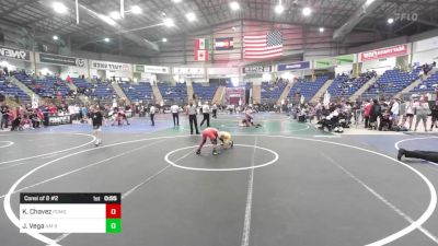 70 lbs Consi Of 8 #2 - Knox Chavez, Pomona Elite vs Jacob Vega, NM Bad Boyz