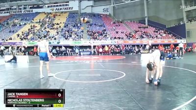 157 lbs Quarters & 1st Wb (16 Team) - Jack Tangen, Lander vs Nicholas Stoltenberg, Nebraska-Kearney