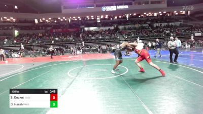 190 lbs Consi Of 8 #2 - Samuel Decker, Edge Wrestling vs Dhruv Harsh, Parsippany