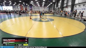 130 lbs Rd# 2 10:30am Friday - Sully Thompson, Iowa Black vs Brock Finnerty, PA White