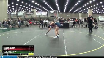 109 lbs Quarters & 1st Wb (16 Team) - Kylee Slyter, Baker vs Mya Turnmire, Iowa Wesleyan