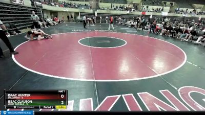 160 lbs Semis & 1st Wrestleback (8 Team) - Isaac Hunter, Stillwater vs Issac Clauson, Joliet Catholic